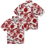 NC State Wolfpack Hawaiian Shirt – Palm Sunset