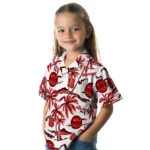 NC State Wolfpack Hawaiian Shirt – Palm Sunset