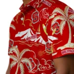 NC State Wolfpack Hawaiian Shirt – Palm Tree Island