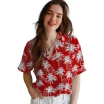 NC State Wolfpack Hawaiian Shirt – Palm Tree Motif