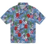 NC State Wolfpack Hawaiian Shirt – Pineapple Bouquet