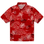 NC State Wolfpack Hawaiian Shirt – Wave Palm