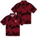 Nebraska Cornhuskers Hawaiian Shirt – 50th State Flower