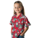 Nebraska Cornhuskers Hawaiian Shirt – Flamingo and Hibiscus