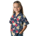 Nebraska Cornhuskers Hawaiian Shirt – Flamingo Hibiscus