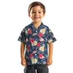 Nebraska Cornhuskers Hawaiian Shirt – Flamingo Hibiscus