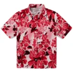 Nebraska Cornhuskers Hawaiian Shirt – Hibiscus Arrangement