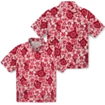Nebraska Cornhuskers Hawaiian Shirt – Hibiscus Blooms