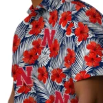 Nebraska Cornhuskers Hawaiian Shirt – Hibiscus Fiesta
