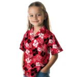 Nebraska Cornhuskers Hawaiian Shirt – Hibiscus Flower Design