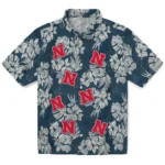 Nebraska Cornhuskers Hawaiian Shirt – Hibiscus Flowers