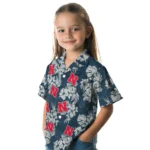 Nebraska Cornhuskers Hawaiian Shirt – Hibiscus Flowers