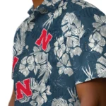 Nebraska Cornhuskers Hawaiian Shirt – Hibiscus Flowers