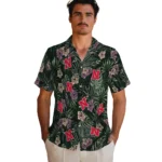 Nebraska Cornhuskers Hawaiian Shirt – Hibiscus Leaves Pattern