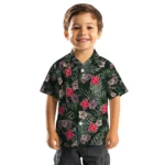 Nebraska Cornhuskers Hawaiian Shirt – Hibiscus Leaves Pattern