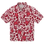 Nebraska Cornhuskers Hawaiian Shirt – Hibiscus Motif