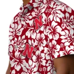 Nebraska Cornhuskers Hawaiian Shirt – Hibiscus Motif