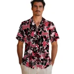 Nebraska Cornhuskers Hawaiian Shirt – Hibiscus Overlay