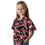 Nebraska Cornhuskers Hawaiian Shirt – Hibiscus Overlay