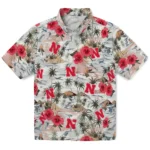Nebraska Cornhuskers Hawaiian Shirt – Hibiscus Seaside