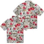 Nebraska Cornhuskers Hawaiian Shirt – Hibiscus Seaside