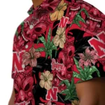 Nebraska Cornhuskers Hawaiian Shirt – Hibiscus Tiki Jungle
