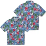 Nebraska Cornhuskers Hawaiian Shirt – Pineapple Bouquet