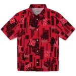 Nebraska Cornhuskers Hawaiian Shirt – Turtle Lines