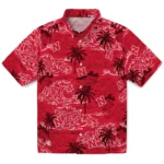 Nebraska Cornhuskers Hawaiian Shirt – Wave Palm