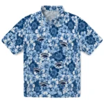 Nevada Wolf Pack Hawaiian Shirt – Hibiscus Blooms