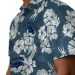 Nevada Wolf Pack Hawaiian Shirt – Hibiscus Flowers