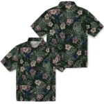 Nevada Wolf Pack Hawaiian Shirt – Hibiscus Leaves Pattern