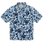 Nevada Wolf Pack Hawaiian Shirt – Hibiscus Motif