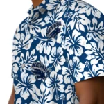 Nevada Wolf Pack Hawaiian Shirt – Hibiscus Motif