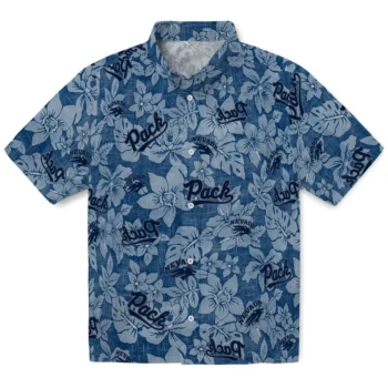 nevada wolf pack hibiscus oasis blue hawaiian shirts best selling