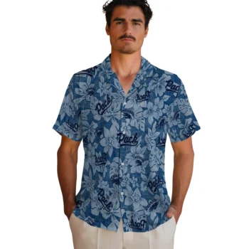 nevada wolf pack hibiscus oasis blue hawaiian shirts fashion forward