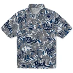 Nevada Wolf Pack Hawaiian Shirt – Hibiscus Overlay