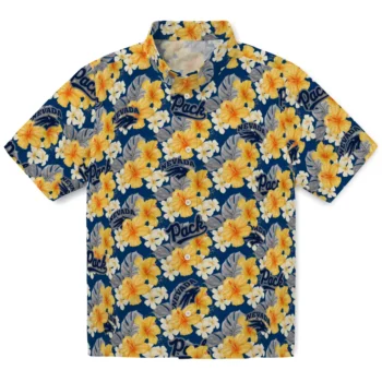 nevada wolf pack hibiscus tropics blue yellow hawaiian shirts best selling