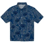 Nevada Wolf Pack Hawaiian Shirt – Leaf Outline
