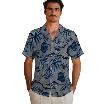 nevada wolf pack palm sunset hawaiian shirts fashion forward