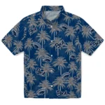 Nevada Wolf Pack Hawaiian Shirt – Palm Tree Motif