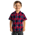 New England Patriots Hawaiian Shirt – Golfing Plaid