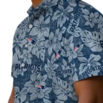 New England Patriots Hawaiian Shirt – Hibiscus Oasis