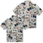 New England Patriots Hawaiian Shirt – Hibiscus Seaside