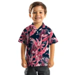New England Patriots Hawaiian Shirt – Palm Leaves