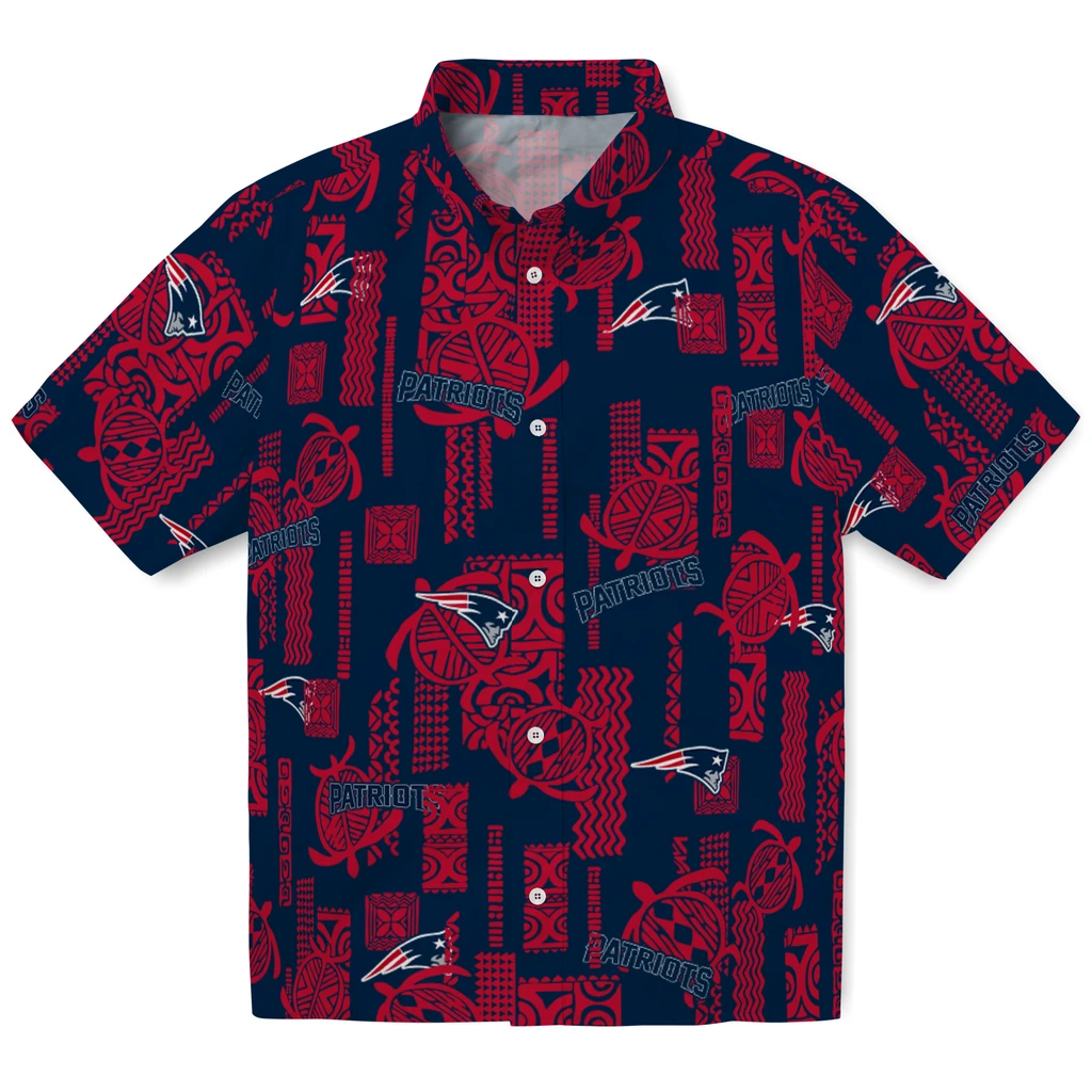 New England Patriots Hawaiian Shirt - Turtle Lines new england patriots turtle lines blue hawaiian shirts best selling