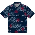 New England Patriots Hawaiian Shirt – Wave Palm