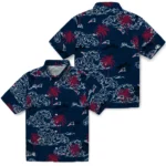 New England Patriots Hawaiian Shirt – Wave Palm