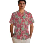 New Jersey Devils Hawaiian Shirt – Anthurium Overlay