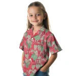 New Jersey Devils Hawaiian Shirt – Anthurium Overlay